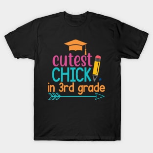 Cutest Chick in 3rd Grade T-Shirt